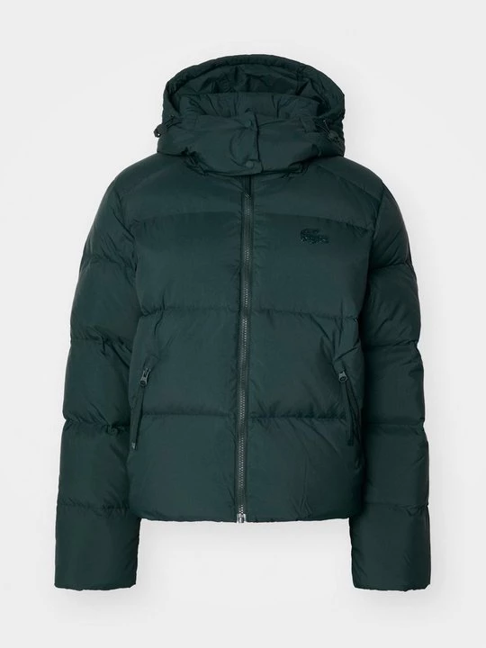 Obrázek produktu Bunda z prachového peří Lacoste tmavě zelená