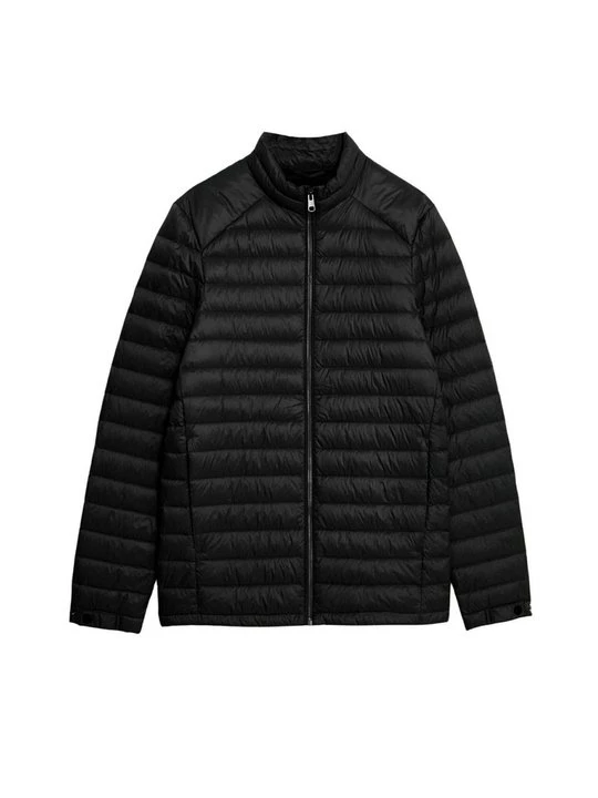 Obrázek produktu Bunda z prachového peří Marks & Spencer skvrnitě černá