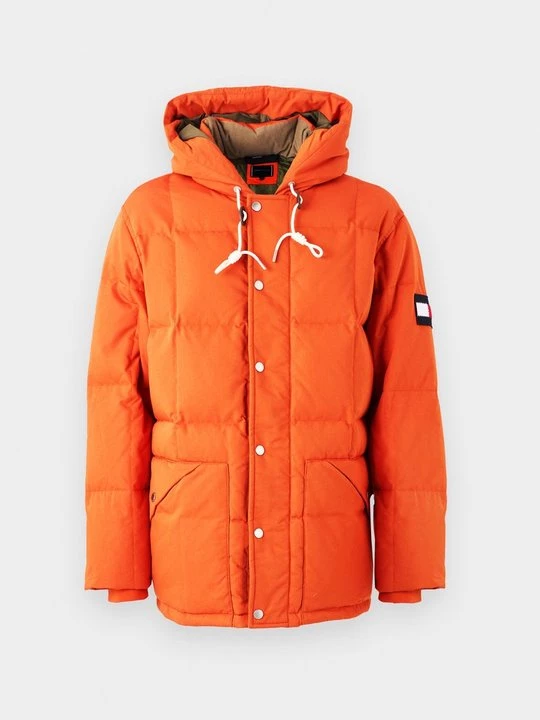 Obrázek produktu Bunda z prachového peří Tommy Hilfiger oranžová