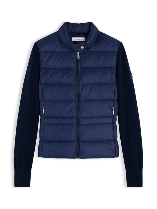 Obrázek produktu Bunda z prachového peří Tommy Hilfiger tmavě modrá