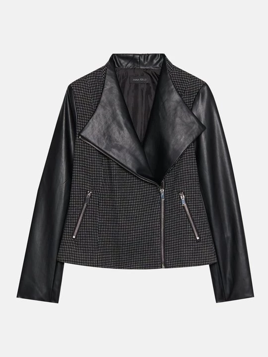 Obrázek produktu Bunda z umělé kůže Anna Field By Zalando černá