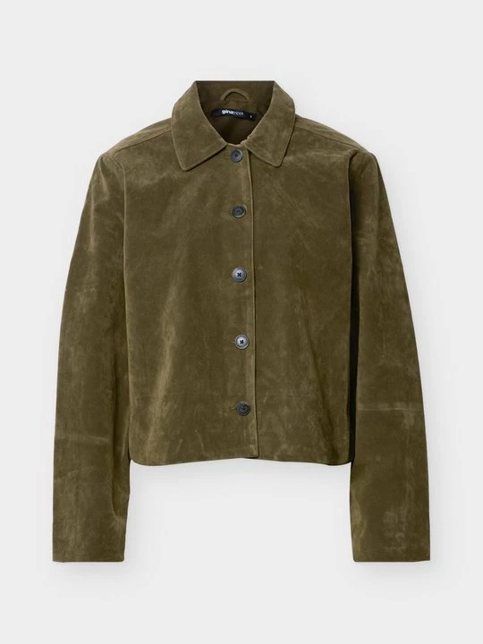 Obrázek produktu Bunda z umělé kůže Gina Tricot khaki