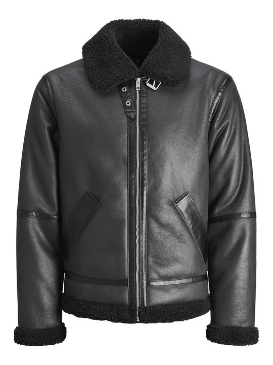 Obrázek produktu Bunda z umělé kůže Jack&Jones černá