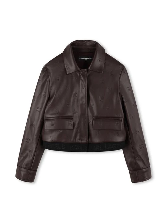Obrázek produktu Bunda z umělé kůže KARL LAGERFELD KIDS