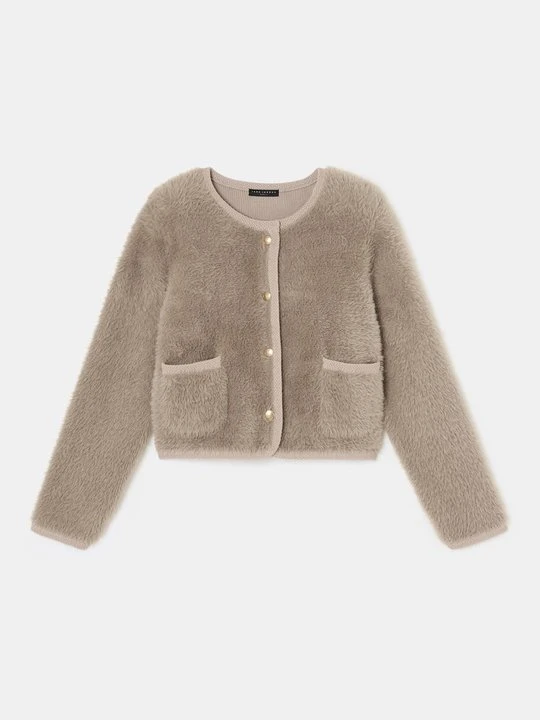 Obrázek produktu Bunda z umělé kůže Tara Jarmon béžová