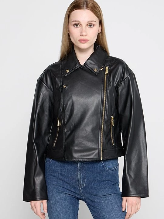Obrázek produktu Bunda z umělé kůže Vero Moda černá