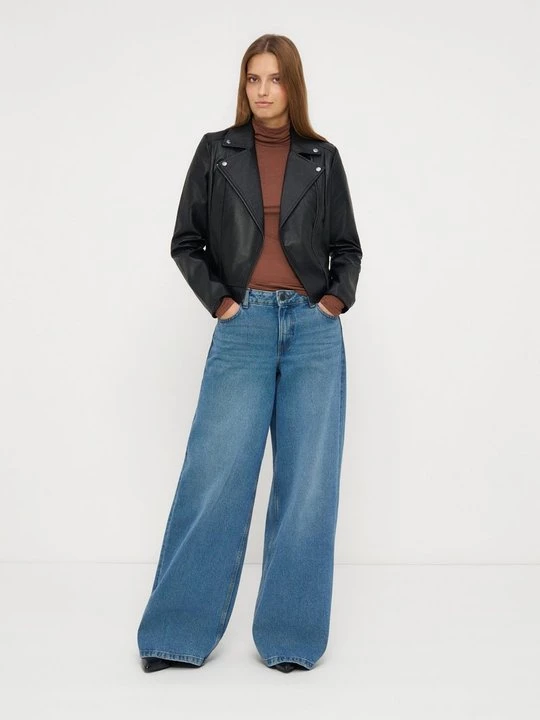 Obrázek produktu Bunda z umělé kůže Vero Moda černá