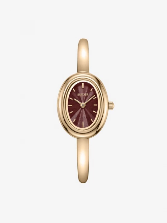 Obrázek produktu BURKER Watches Analogové hodinky 'Diana Gold Burgundy' burgundská červeň