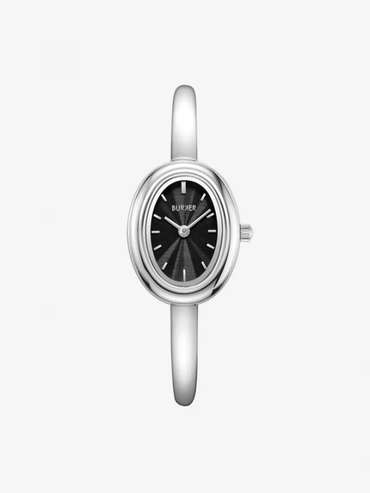 Obrázek produktu BURKER Watches Analogové hodinky 'Diana Silver Black' stříbrná