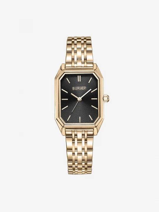 Obrázek produktu BURKER Watches Analogové hodinky 'Isabell Gold Black' zlatá