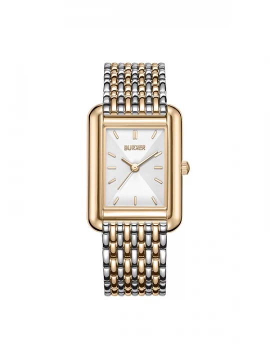 Obrázek produktu BURKER Watches Analogové hodinky 'Olivia Gold Silver' zlatá