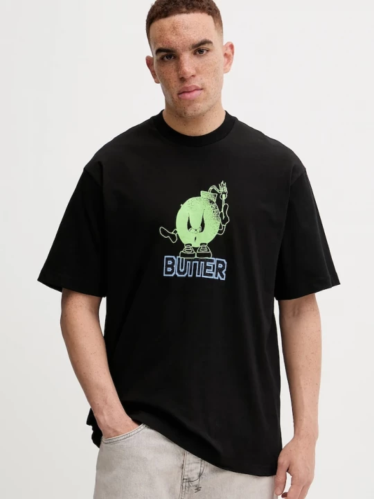 Obrázek produktu Butter Goods Bavlněné tričko Butter Goods Bomb Tee černá