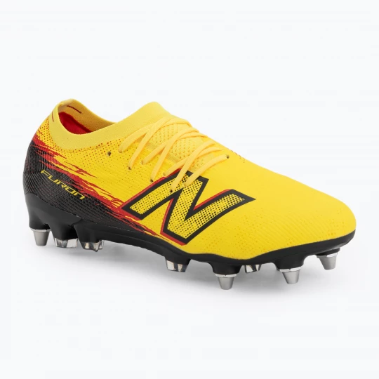 Obrázek produktu Buty piłkarskie New Balance Furon Elite V8 FG punch yellow / black 100 / fire cracker