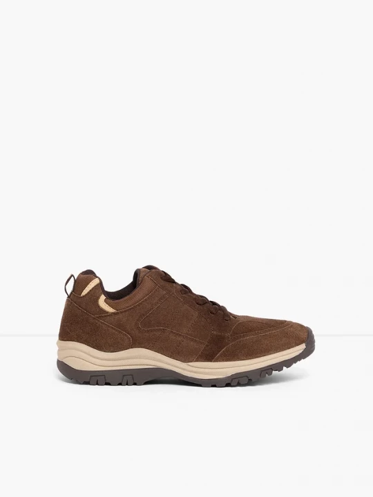 Obrázek produktu Buty trekkingowe ze skóry zamszowej BonPrix brązowy