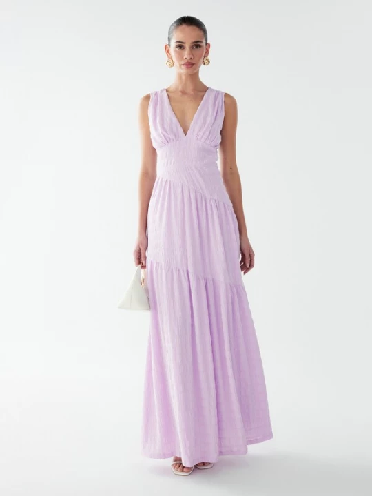 Obrázek produktu BWLDR Šaty 'LANEY MAXI DRESS' světle fialová