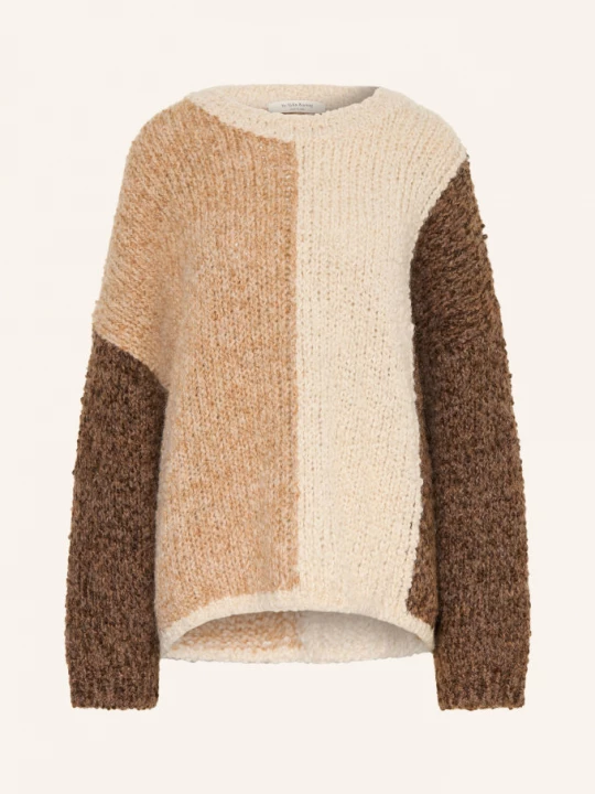 Obrázek produktu By Aylin Koenig Oversized Svetr Berthold S Alpakou režná / světle hnědá / hnědá