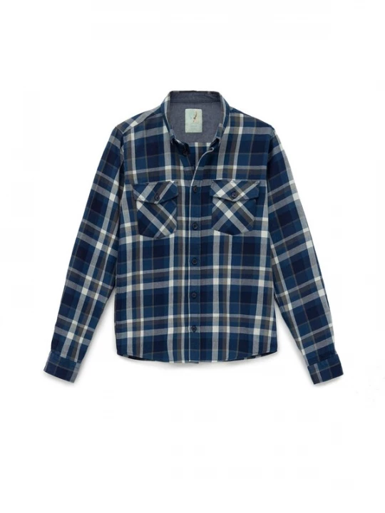 Obrázek produktu By Diess Collection Košile indigo / šedá / bílá