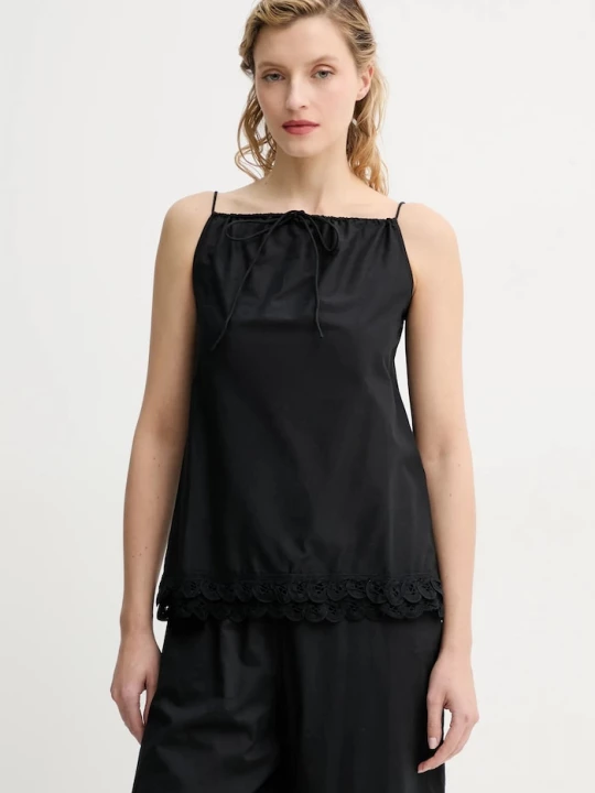 Obrázek produktu By Malene Birger Bavlněná mikina By Malene Birger ELLE černá