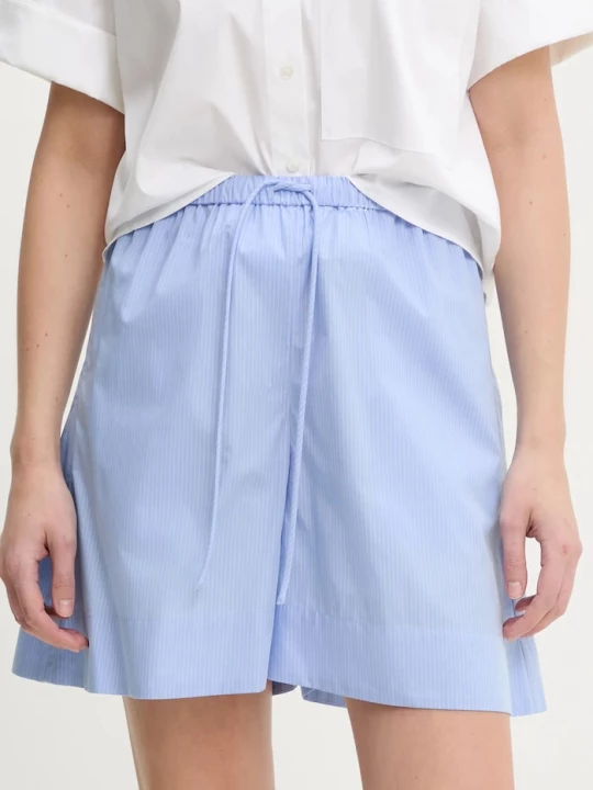 Obrázek produktu By Malene Birger Bavlněné šortky By Malene Birger IFEION modrá