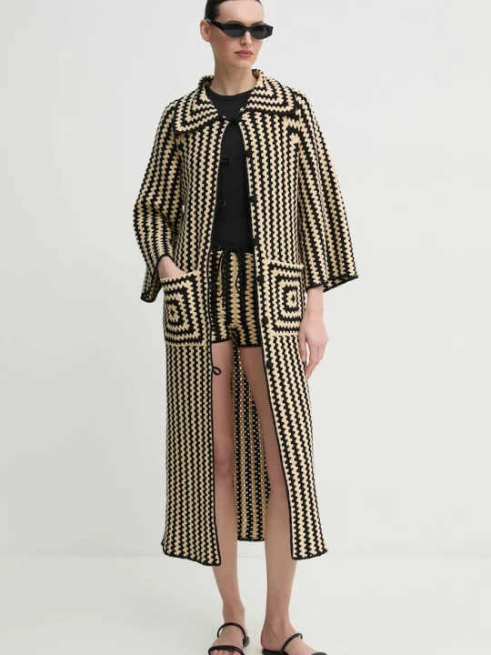 Obrázek produktu By Malene Birger Bavlněný kabát By Malene Birger DINA černá