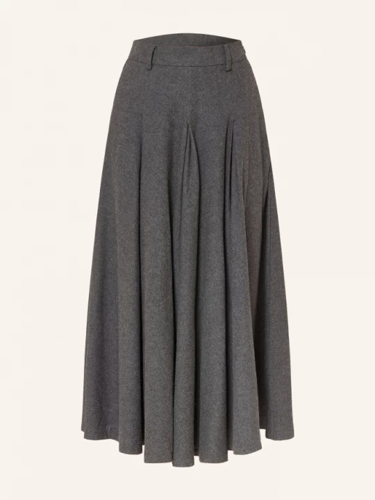 Obrázek produktu By Malene Birger Flanelová Sukně Eden tmavě šedá