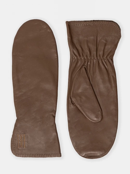 Obrázek produktu By Malene Birger Rukavice By Malene Birger GINNYL hnědá