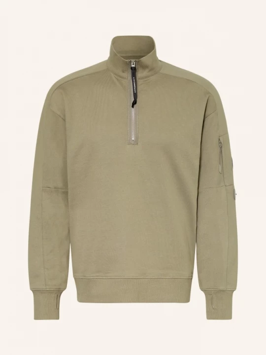Obrázek produktu C.P. Company Mikina S Límcem Troyer khaki