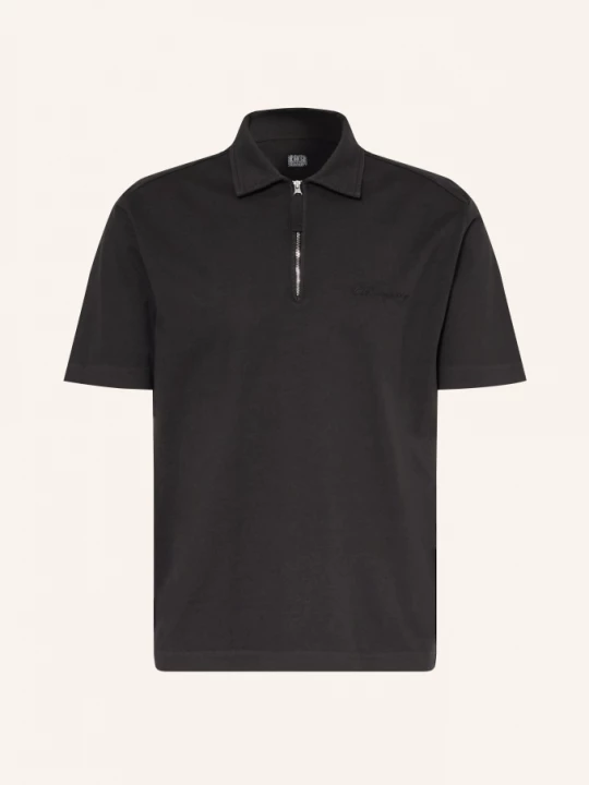 Obrázek produktu C.P. Company Polo Tričko Z Džerzeje černá