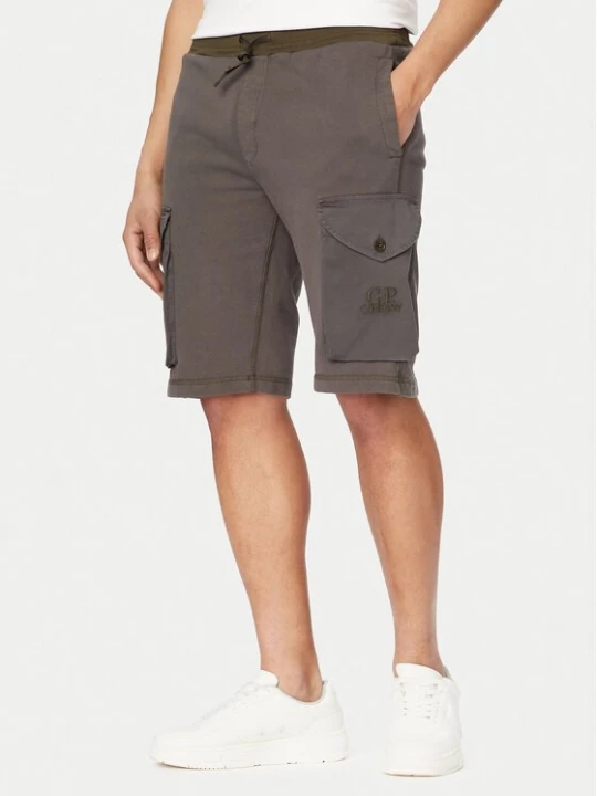 Obrázek produktu C.P. Company Sportovní kraťasy 18CMSB160A006090M Šedá Regular Fit