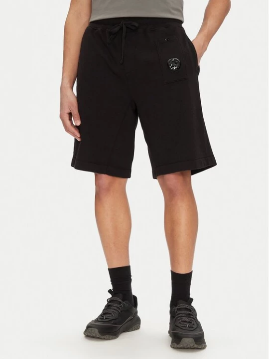 Obrázek produktu C.P. Company Sportovní kraťasy 18CMSB268A110337O Černá Relaxed Fit