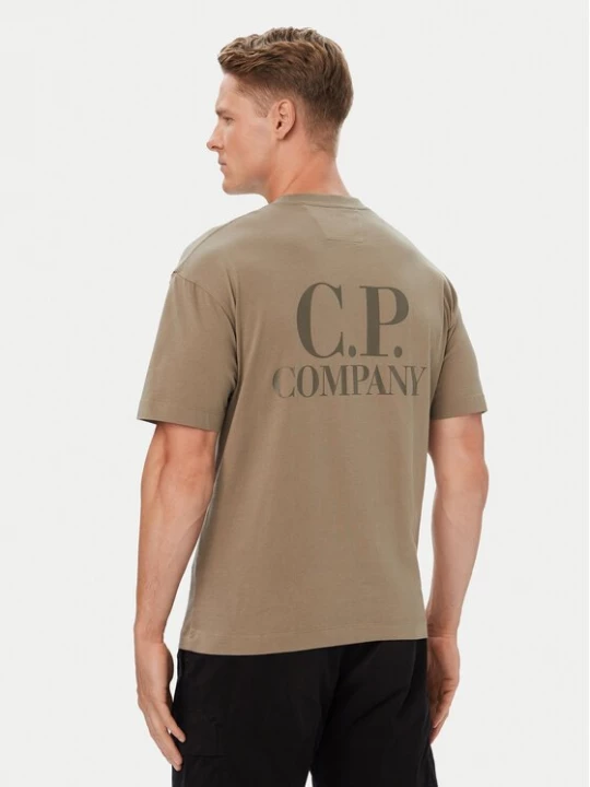Obrázek produktu C.P. Company T-Shirt 21CMTS135A005100W Béžová Regular Fit