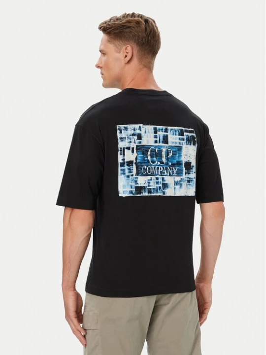 Obrázek produktu C.P. Company T-Shirt 21CMTS180A110579W Černá Comfort Fit
