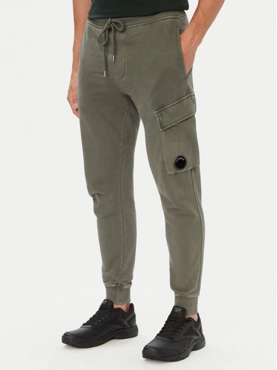 Obrázek produktu C.P. Company Teplákové kalhoty 21CMSP720A006372R Zelená Regular Fit