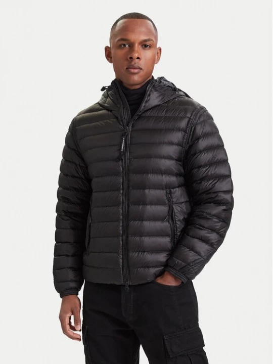 Obrázek produktu C.P. Company Vatovaná bunda 21CMOW126A110416A Černá Regular Fit