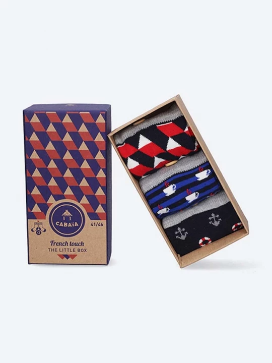 Obrázek produktu CABAIA Ponožky Cabaia FRENCH TOUCH 3-pack Cabaïa