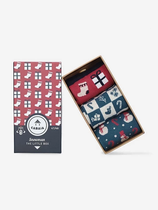 Obrázek produktu CABAIA Ponožky Cabaia SNOWMAN 3-pack Cabaïa