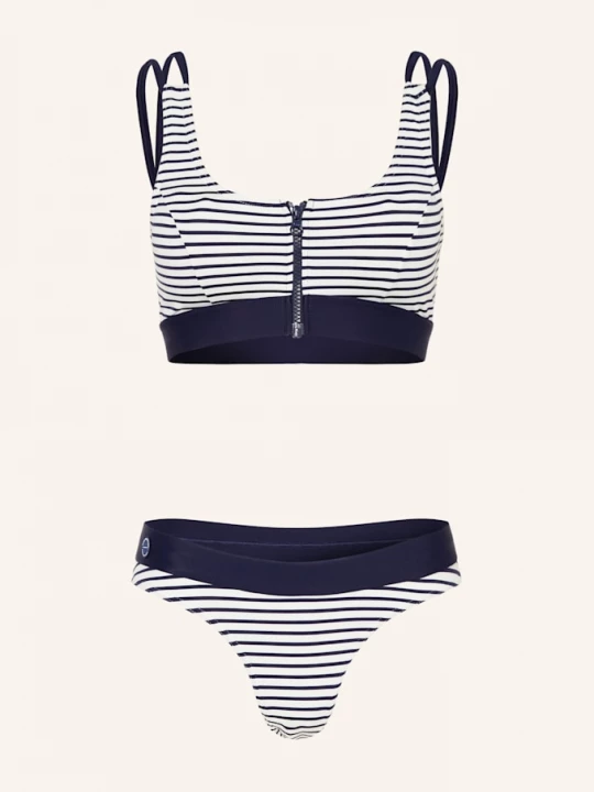Obrázek produktu Café Du Cycliste Bustier Bikiny Ariel tmavě modrá / bílá