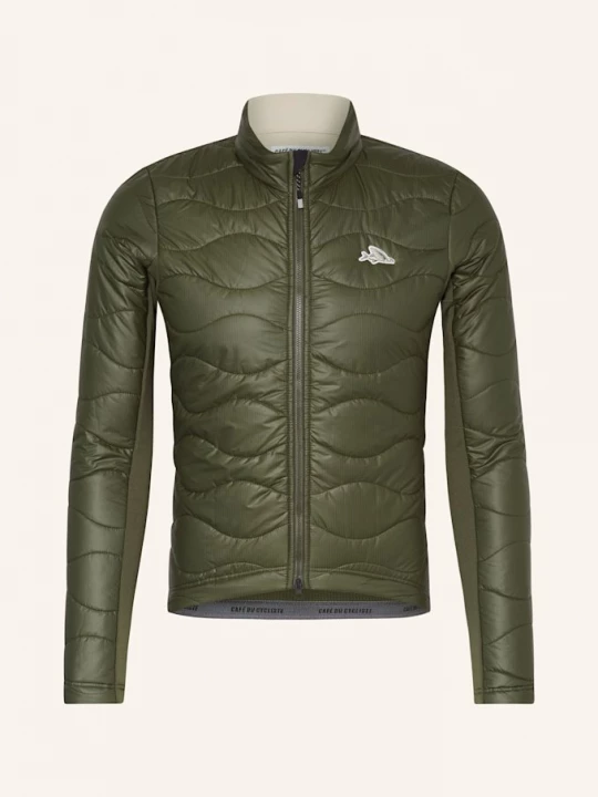 Obrázek produktu Café Du Cycliste Cyklistická Termobunda Albertine khaki CAFÉ DU CYCLISTE