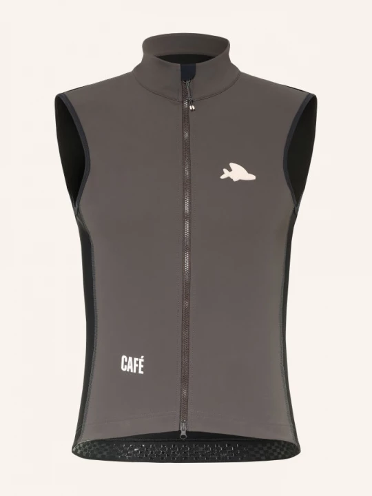 Obrázek produktu Café Du Cycliste Cyklistická Vesta Sibille tmavě šedá / černá