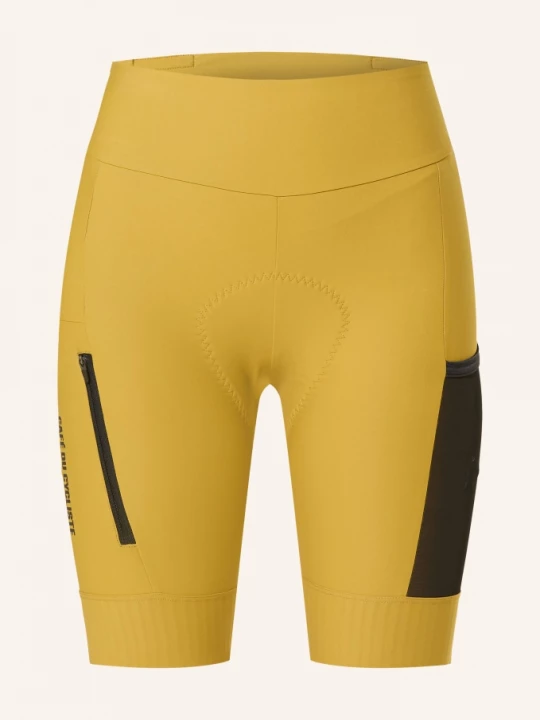 Obrázek produktu Café Du Cycliste Cyklistické Kalhoty Elsa S Polstrovaným Sedlem tmavě žlutá / černá CAFÉ DU CYCLISTE