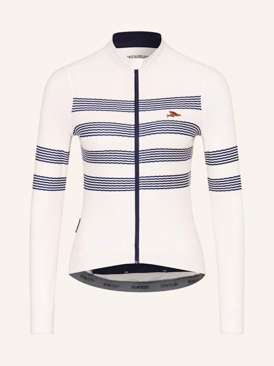 Obrázek produktu Café Du Cycliste Cyklistický Dres Charlie bílá / tmavě modrá
