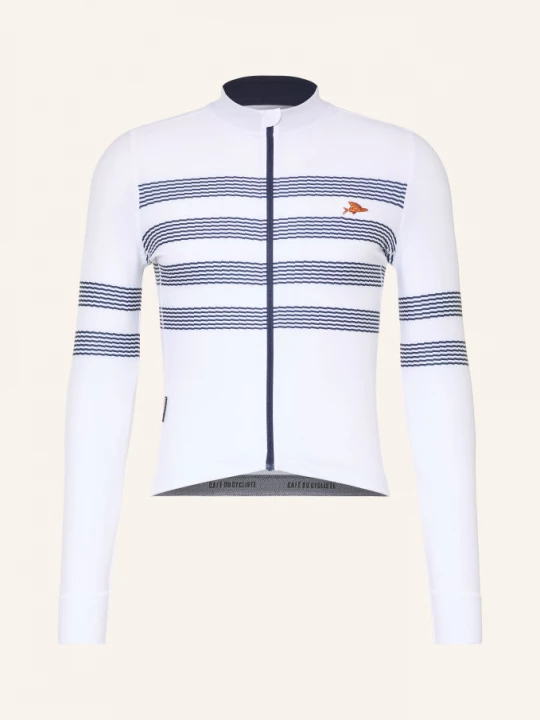 Obrázek produktu Café Du Cycliste Cyklistický Dres Charlie bílá / tmavě modrá
