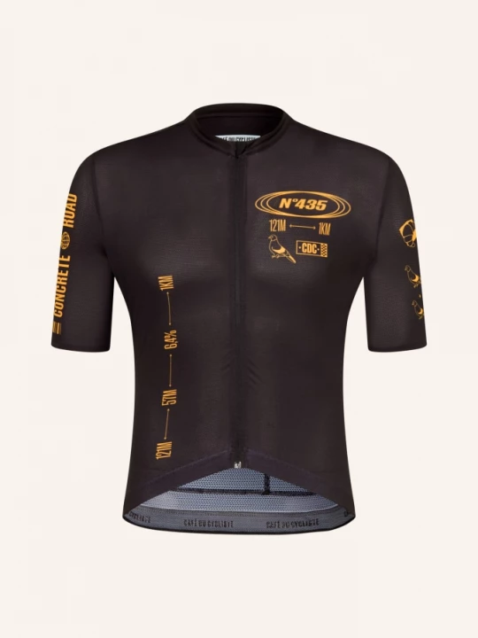 Obrázek produktu Café Du Cycliste Cyklistický Dres Paris černá / tmavě žlutá