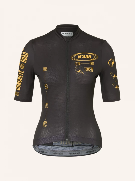 Obrázek produktu Café Du Cycliste Cyklistický Dres Paris černá / žlutá