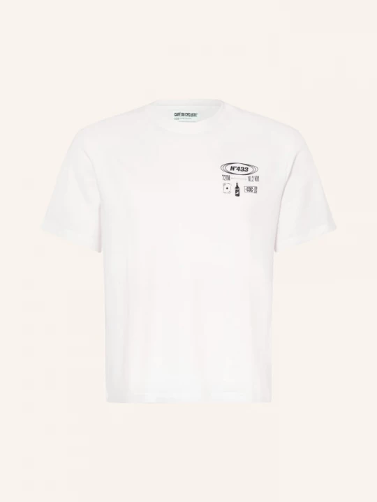 Obrázek produktu Café Du Cycliste Tričko Col Sa Calobra krémová / modrá / černá