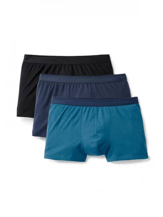 Obrázek produktu CALIDA Boxerky  marine modrá / azurová modrá / černá