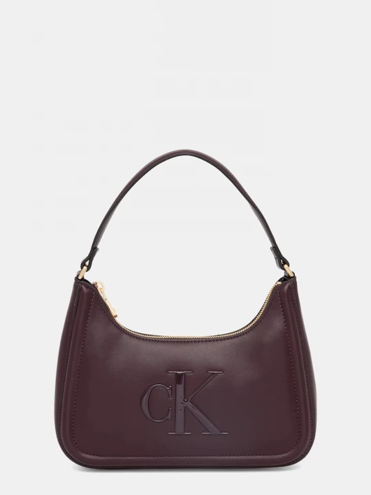 Obrázek produktu Calvin Klein baguette kabelka dámská z imitace kůže fialová