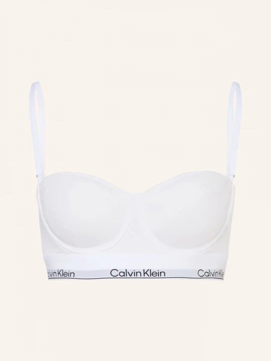Obrázek produktu Calvin Klein Balconette Podprsenka bílá / světle šedá / černá