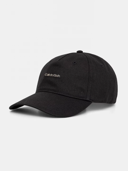 Obrázek produktu Calvin Klein baseballová čepice bavlněná černá
