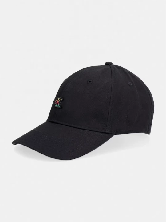 Obrázek produktu Calvin Klein baseballová čepice pánská bavlněná černá